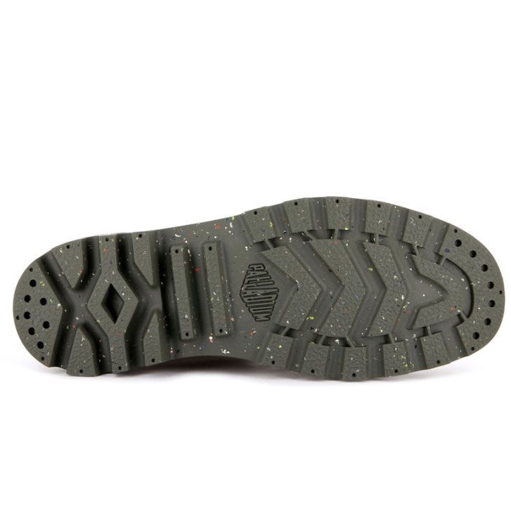 Dámské Boty Palladium Pampa Organic Metro Olivy Zelené | CZ VHB-06P